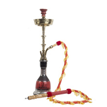 Zinc alloy glass shisha chicha Woyu new ss hookah tall narguile hukka